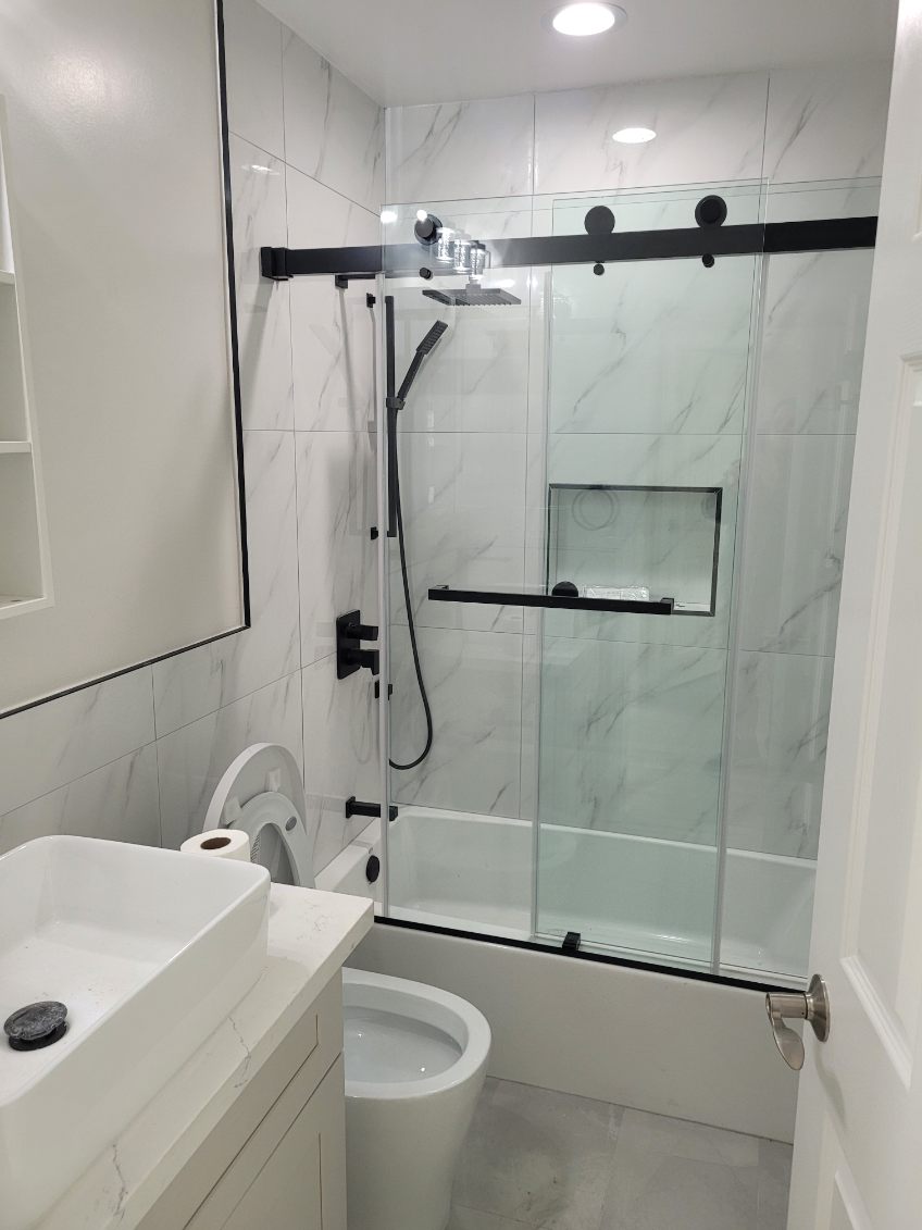 Bathroom remodeled by Kevin's Handyman in San Jose, CA